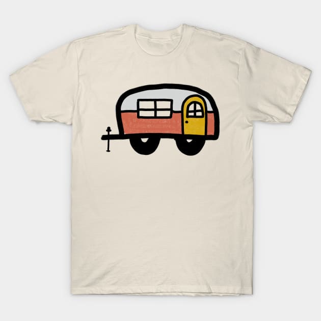 Happy Camper T-Shirt by Haleys Hand